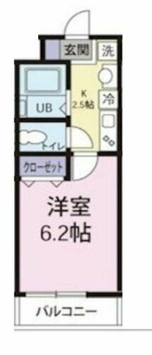 埼玉県草加市吉町２丁目 草加駅 1K アパート 賃貸物件詳細