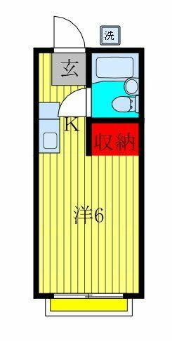 千葉県千葉市若葉区西都賀２丁目 都賀駅 1K アパート 賃貸物件詳細