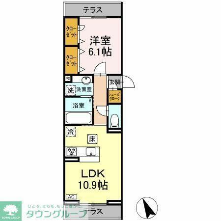 神奈川県川崎市高津区梶ケ谷６丁目 梶が谷駅 1LDK アパート 賃貸物件詳細