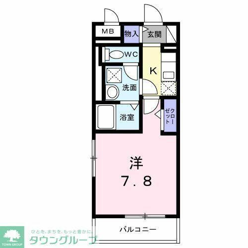 東京都国立市谷保 谷保駅 1K アパート 賃貸物件詳細