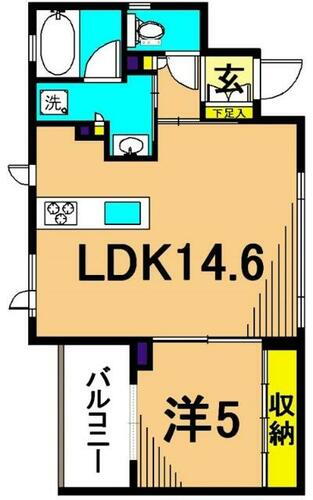東京都品川区大井２丁目 大井町駅 1LDK マンション 賃貸物件詳細