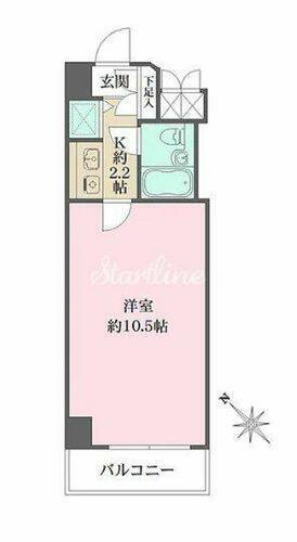 東京都港区赤坂２丁目 赤坂駅 1K マンション 賃貸物件詳細
