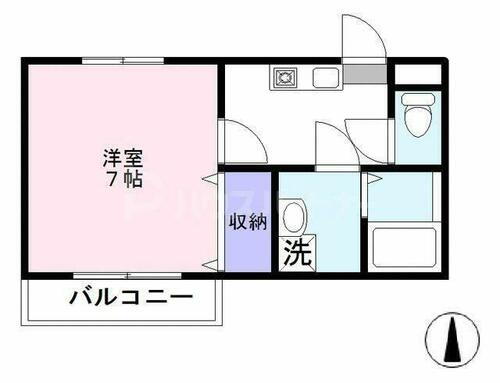 千葉県松戸市小金 北小金駅 1K アパート 賃貸物件詳細
