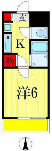 千葉県千葉市中央区新町 千葉駅 1K マンション 賃貸物件詳細