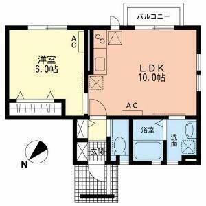 神奈川県横浜市神奈川区菅田町 鴨居駅 1LDK アパート 賃貸物件詳細