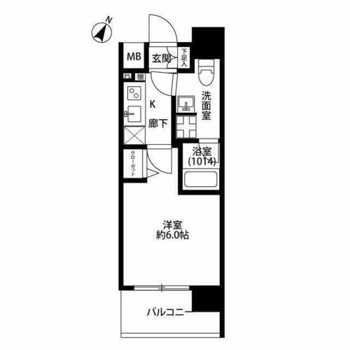 東京都渋谷区本町１丁目 初台駅 1K マンション 賃貸物件詳細