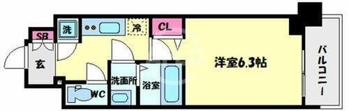 大阪府大阪市浪速区大国２丁目 大国町駅 1K マンション 賃貸物件詳細
