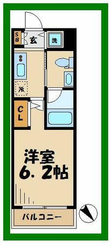 神奈川県川崎市多摩区宿河原２丁目 登戸駅 1K マンション 賃貸物件詳細