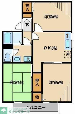 埼玉県さいたま市緑区大字中尾 浦和駅 2LDK アパート 賃貸物件詳細