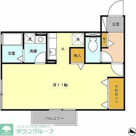埼玉県川越市大字的場 笠幡駅 1K アパート 賃貸物件詳細