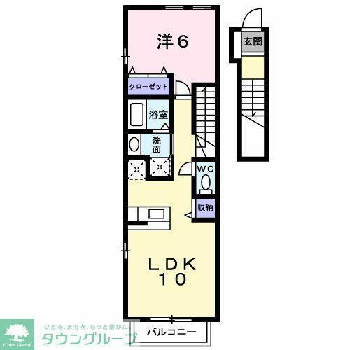 埼玉県比企郡吉見町東野６丁目 東松山駅 1LDK アパート 賃貸物件詳細