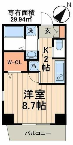 東京都江戸川区平井５丁目 平井駅 1K マンション 賃貸物件詳細