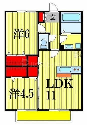 千葉県市川市南八幡２丁目 本八幡駅 2LDK アパート 賃貸物件詳細
