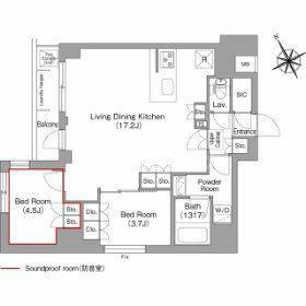 コンフォリア・リヴ平井ＭＵＴＩＯ 3階 2LDK 賃貸物件詳細