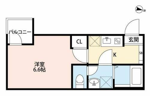 埼玉県さいたま市中央区下落合２丁目 与野駅 1K アパート 賃貸物件詳細