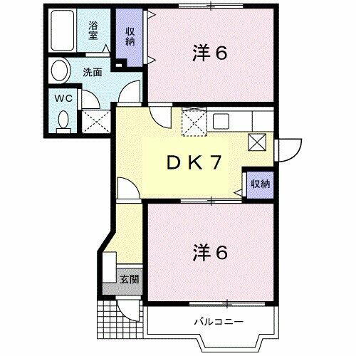 和歌山県紀の川市名手市場 名手駅 2DK アパート 賃貸物件詳細