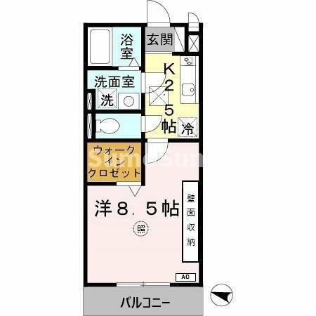 兵庫県神戸市西区北山台１丁目 緑が丘駅 1K アパート 賃貸物件詳細