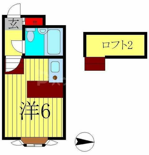 ｂ’ＣＡＳＡ松戸馬橋ｒｅ－ｂｏｒｎ 2階 ワンルーム 賃貸物件詳細
