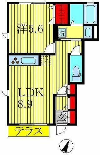 千葉県柏市今谷上町 南柏駅 1LDK アパート 賃貸物件詳細