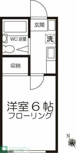 神奈川県川崎市麻生区岡上６丁目 鶴川駅 1K アパート 賃貸物件詳細