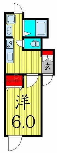 東京都荒川区荒川６丁目 町屋駅 1K マンション 賃貸物件詳細