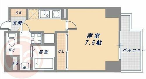 大阪府大阪市西区江戸堀１丁目 肥後橋駅 1K マンション 賃貸物件詳細