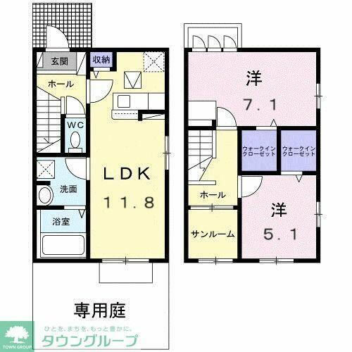 神奈川県横浜市港南区下永谷３丁目 下永谷駅 2LDK アパート 賃貸物件詳細