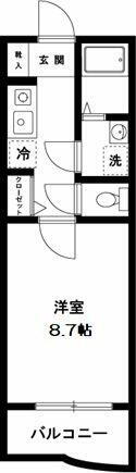東京都調布市西つつじケ丘３丁目 つつじヶ丘駅 1K マンション 賃貸物件詳細