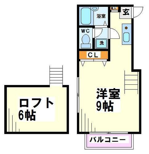 東京都府中市若松町２丁目 東府中駅 1K アパート 賃貸物件詳細