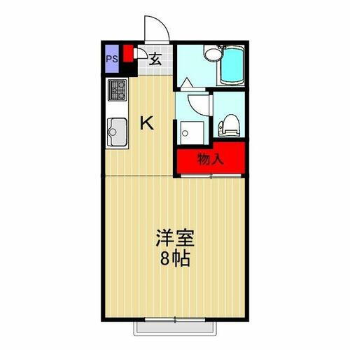 埼玉県川口市芝樋ノ爪２丁目 蕨駅 ワンルーム アパート 賃貸物件詳細
