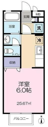 東京都練馬区旭町１丁目 光が丘駅 1K アパート 賃貸物件詳細