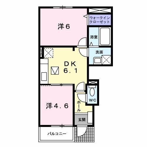 福井県鯖江市糺町 神明駅 2DK アパート 賃貸物件詳細