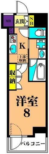 東京都品川区南品川４丁目 新馬場駅 1K マンション 賃貸物件詳細