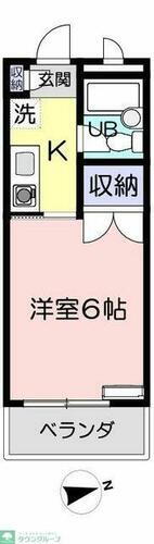 埼玉県鶴ヶ島市脚折町１丁目 坂戸駅 1K マンション 賃貸物件詳細