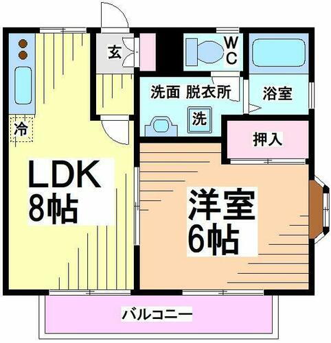 神奈川県川崎市多摩区宿河原１丁目 宿河原駅 1LDK アパート 賃貸物件詳細