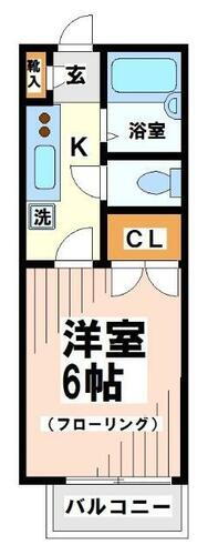 東京都杉並区上高井戸１丁目 芦花公園駅 1K アパート 賃貸物件詳細