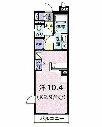 シャトーエクセラン 1階 ワンルーム 賃貸物件詳細