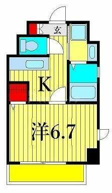 東京都荒川区荒川４丁目 町屋駅 1K マンション 賃貸物件詳細