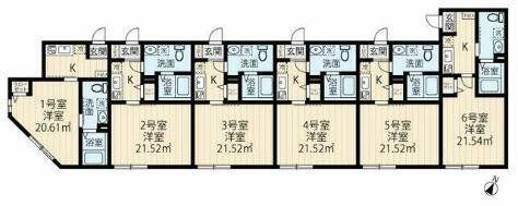 神奈川県大和市上草柳２丁目 大和駅 1K アパート 賃貸物件詳細