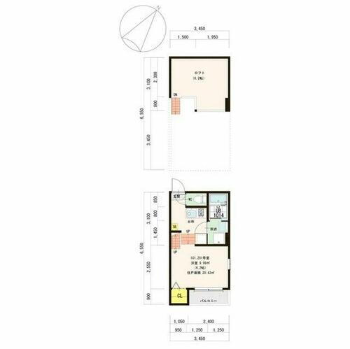 福岡県福岡市博多区諸岡６丁目 笹原駅 1K アパート 賃貸物件詳細