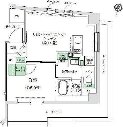 東京都世田谷区太子堂５丁目 三軒茶屋駅 1LDK マンション 賃貸物件詳細