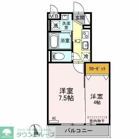 埼玉県川口市大字東本郷 川口駅 2K アパート 賃貸物件詳細