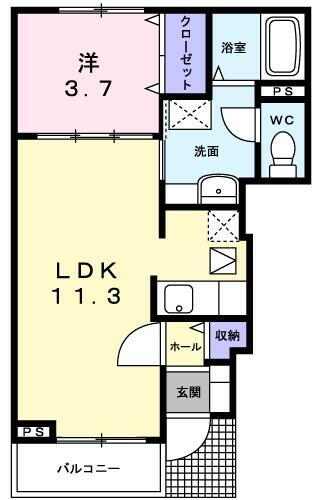 兵庫県姫路市別所町別所 ひめじ別所駅 1LDK アパート 賃貸物件詳細