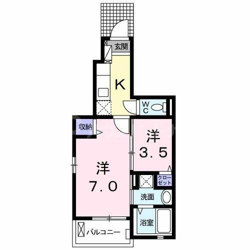 東京都板橋区四葉１丁目 下赤塚駅 1SK アパート 賃貸物件詳細
