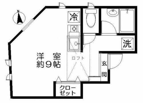 東京都北区豊島２丁目 王子駅 ワンルーム アパート 賃貸物件詳細