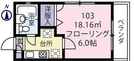 東京都目黒区中根１丁目 自由が丘駅 1K マンション 賃貸物件詳細