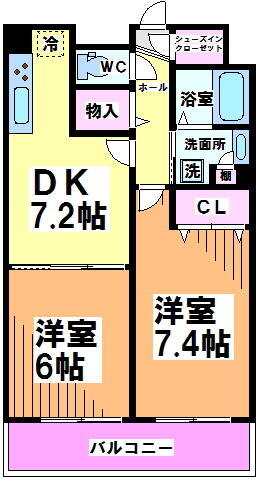 東京都世田谷区赤堤３丁目 下高井戸駅 2DK アパート 賃貸物件詳細