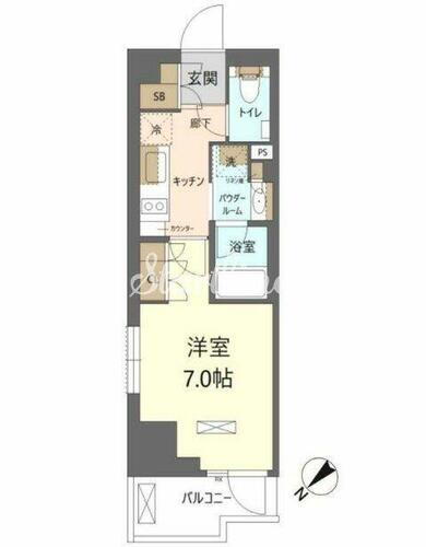 東京都大田区雪谷大塚町 雪が谷大塚駅 1K マンション 賃貸物件詳細