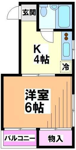 東京都杉並区永福３丁目 西永福駅 1K アパート 賃貸物件詳細