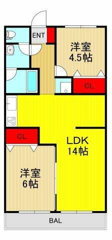 埼玉県蕨市塚越６丁目 蕨駅 2LDK マンション 賃貸物件詳細